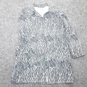 Vintage Old Navy zebra jacket sz XXL